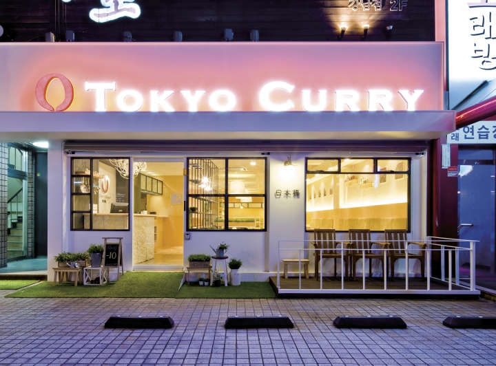 韓國首爾Tokyo curry日本餐廳創(chuàng)意設(shè)計(jì)